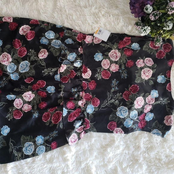 #118❤ Kensie rose bouquet sheath dress -size small - Picture 5 of 8